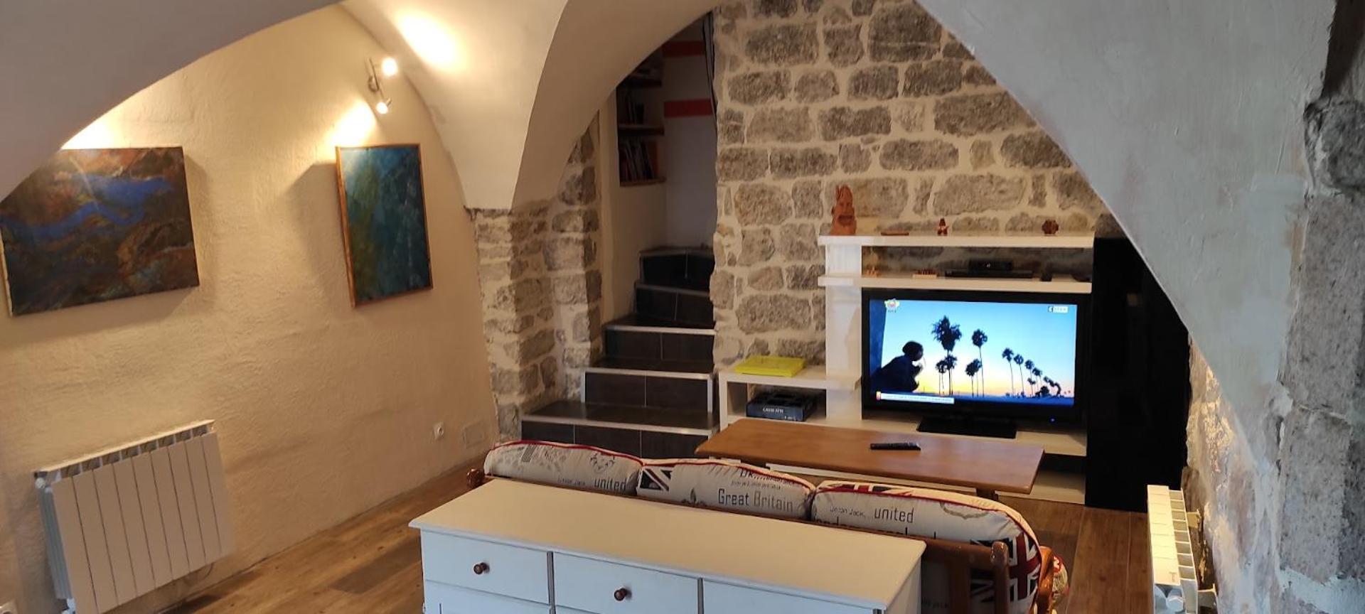 Maison Pierre Et Voute Au Coeur Du Village Balazuc Eksteriør bilde