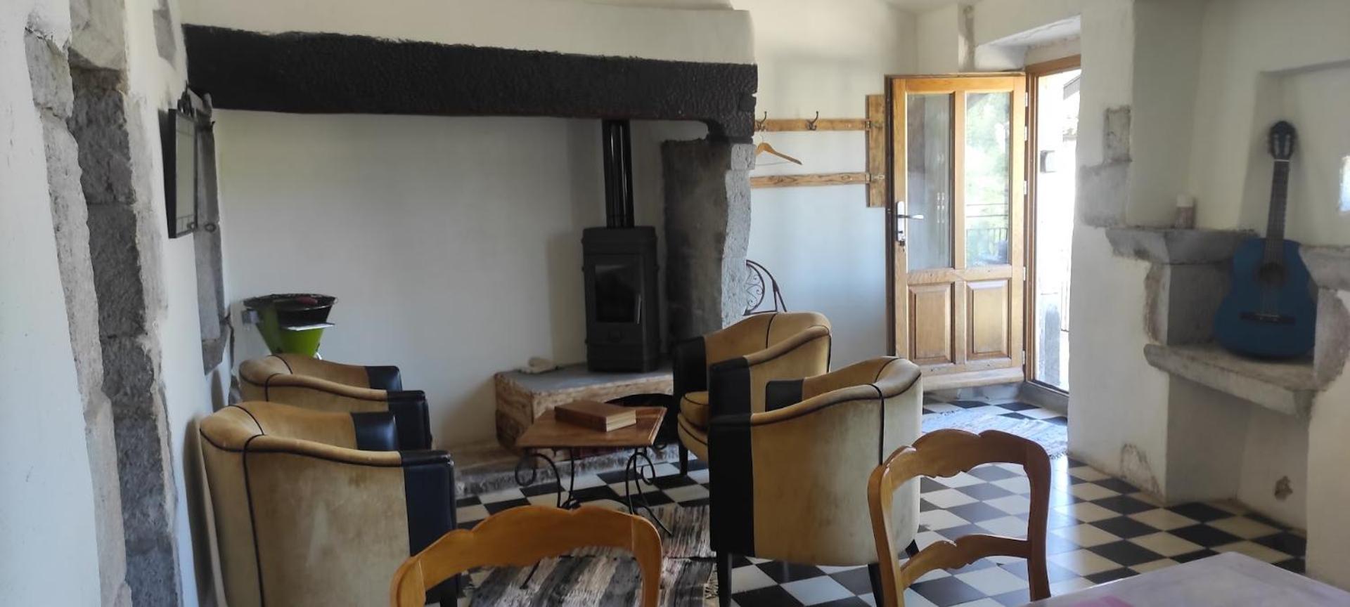 Maison Pierre Et Voute Au Coeur Du Village Balazuc Eksteriør bilde